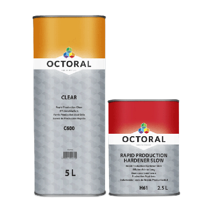 Octoral C600 Rapid Production Clear Kit inc Hardener - 7.5L Kit