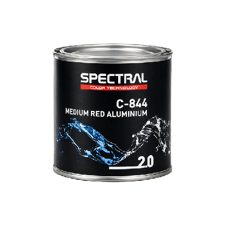 Spectral C-844 MEDIUM RED ALUMINIUM Wave 2.0 Tinter - 75g