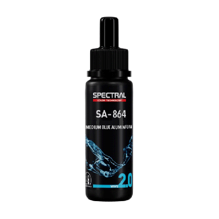 Spectral SA-864 MEDIUM BLUE ALUMINIUM Wave 2.0 Tinter - 100ml