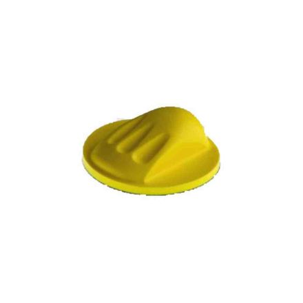 Circular Yellow Sanding Block - 150mm