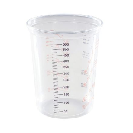Polypropylene Paint Cup 600CC (Sleeve of 50 cups)